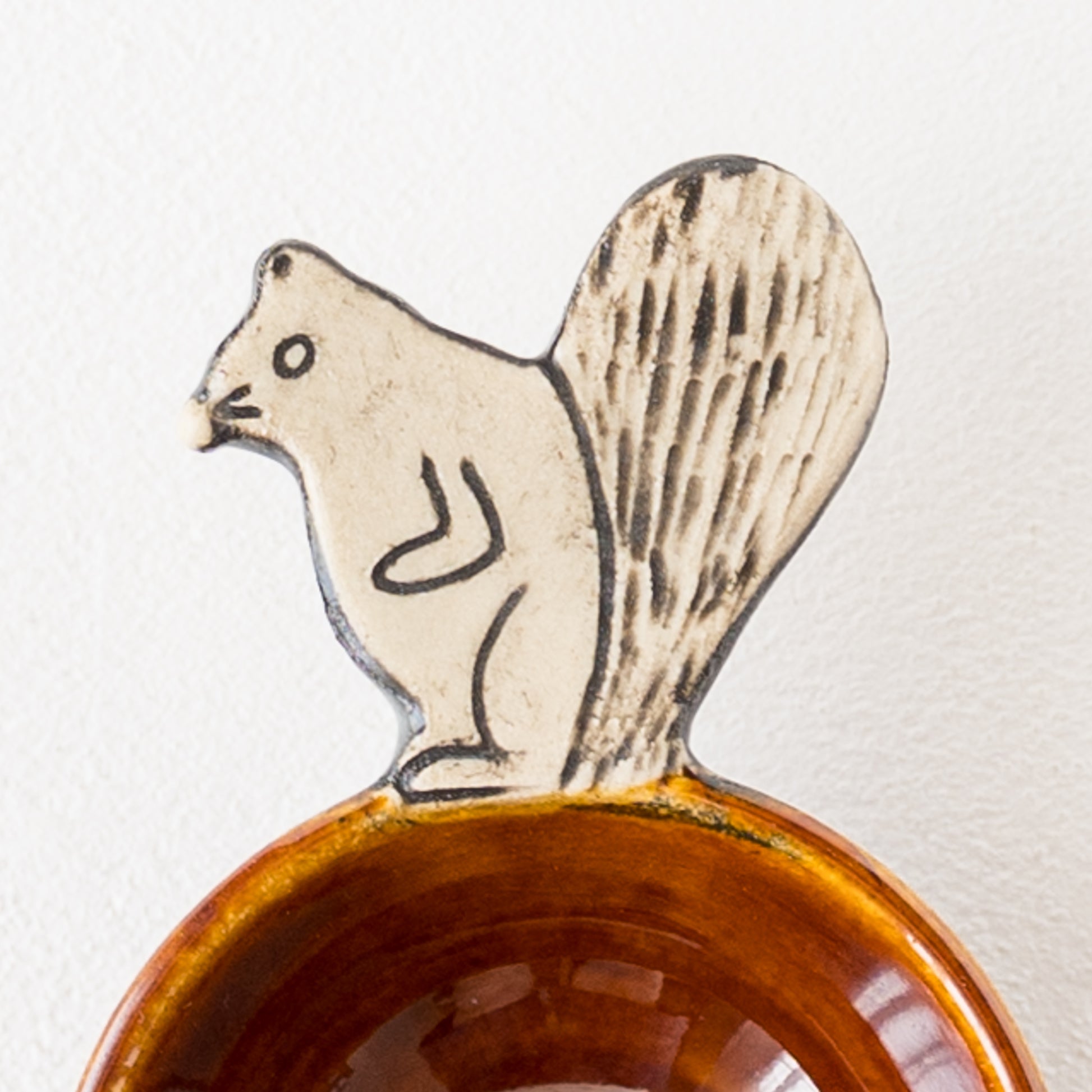 もふもふの尻尾にほっこり癒されるpoetoria種田ゆかさんのりすのコーヒーメジャースプーン