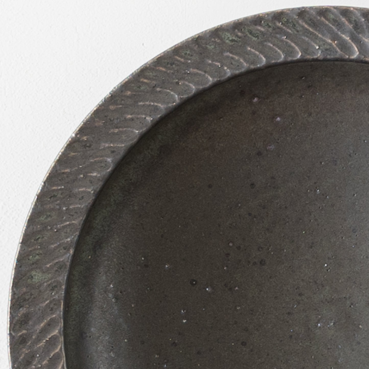 山本雅則のカレー皿黒