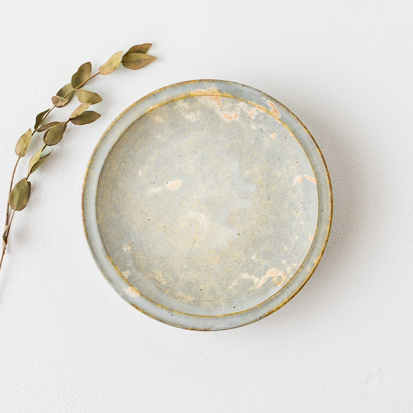 Thin rim plate 12cm Awashiro｜Yuya Machida