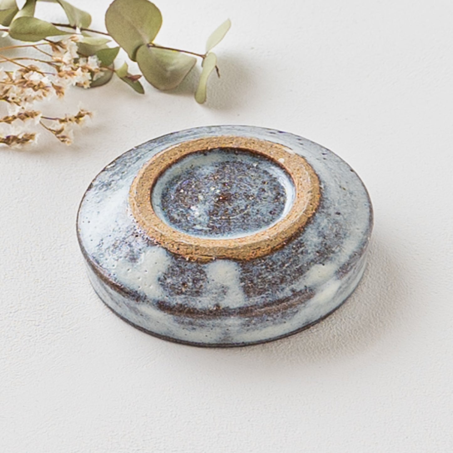 Soy Sauce Plate｜Shojiyaki Fumoto Kiln