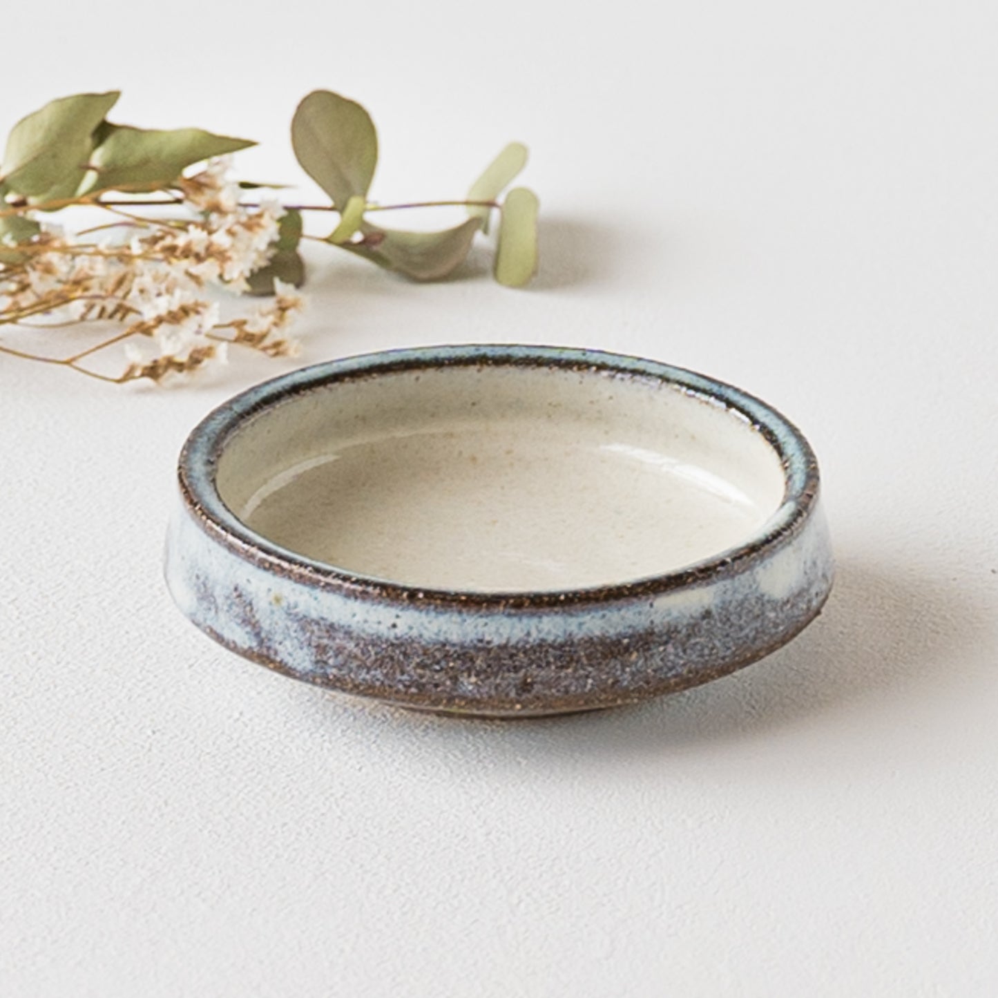 Soy Sauce Plate｜Shojiyaki Fumoto Kiln