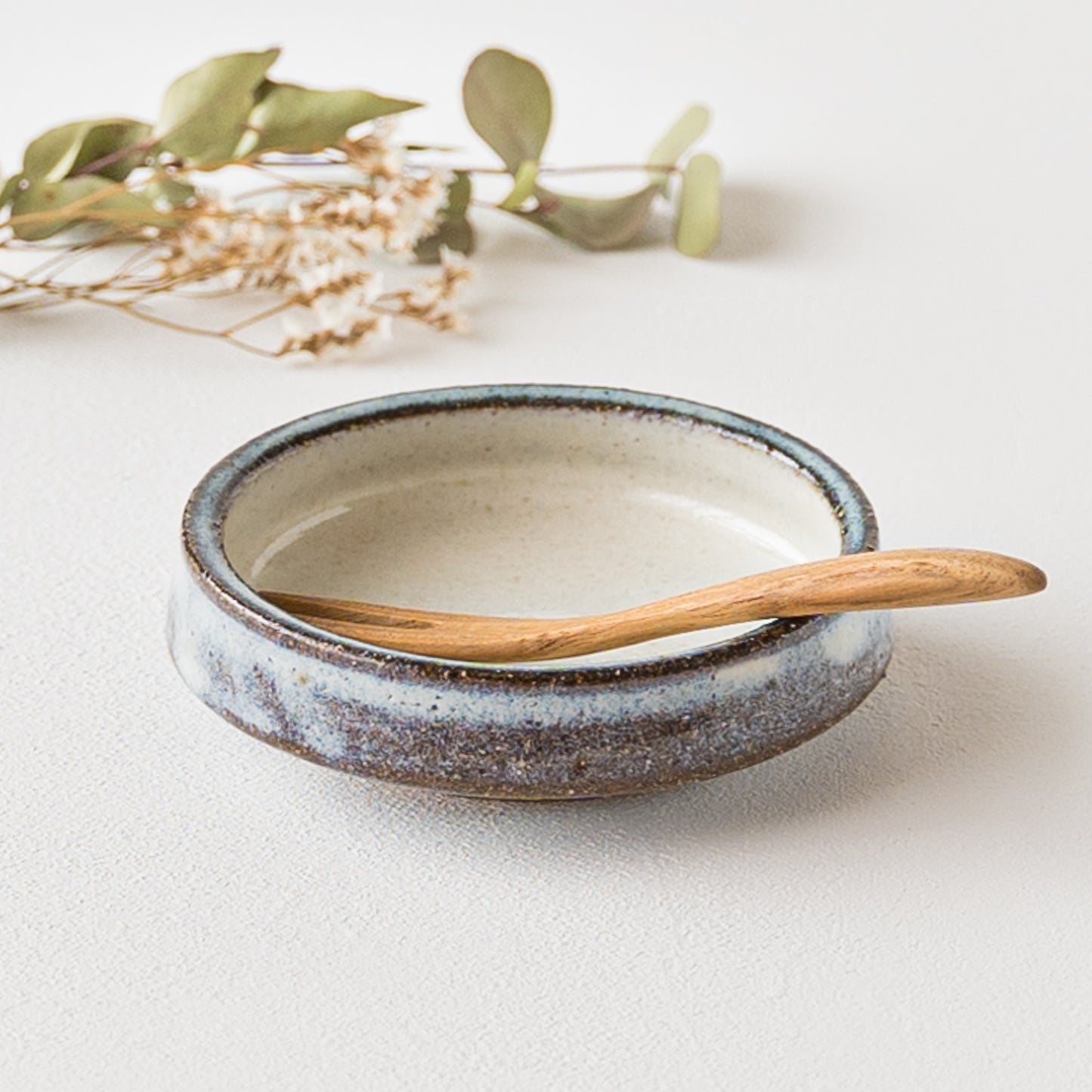 Soy Sauce Plate｜Shojiyaki Fumoto Kiln