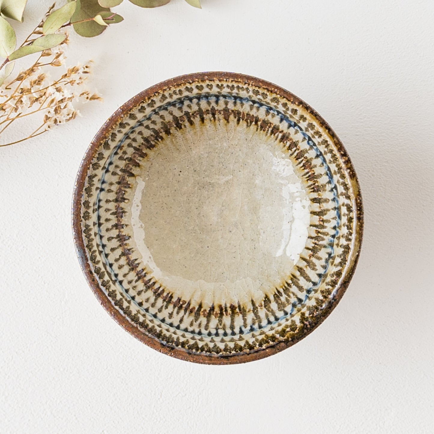 Tobi-kanna small bowl | Shodai ware Fumoto kiln
