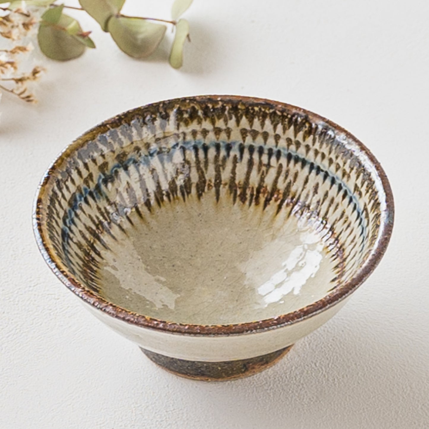 Tobi-kanna small bowl | Shodai ware Fumoto kiln