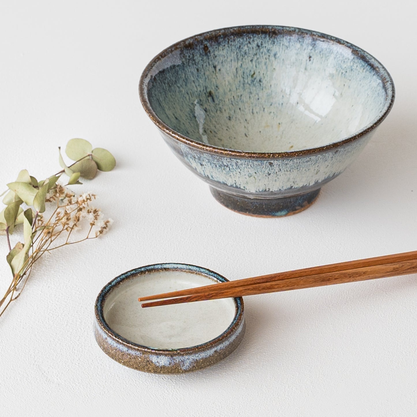 Soy Sauce Plate｜Shojiyaki Fumoto Kiln