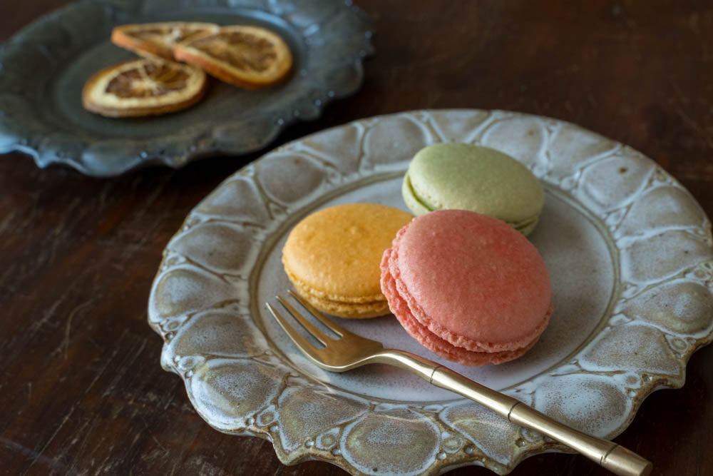 ルリアメ工房のケーキ皿