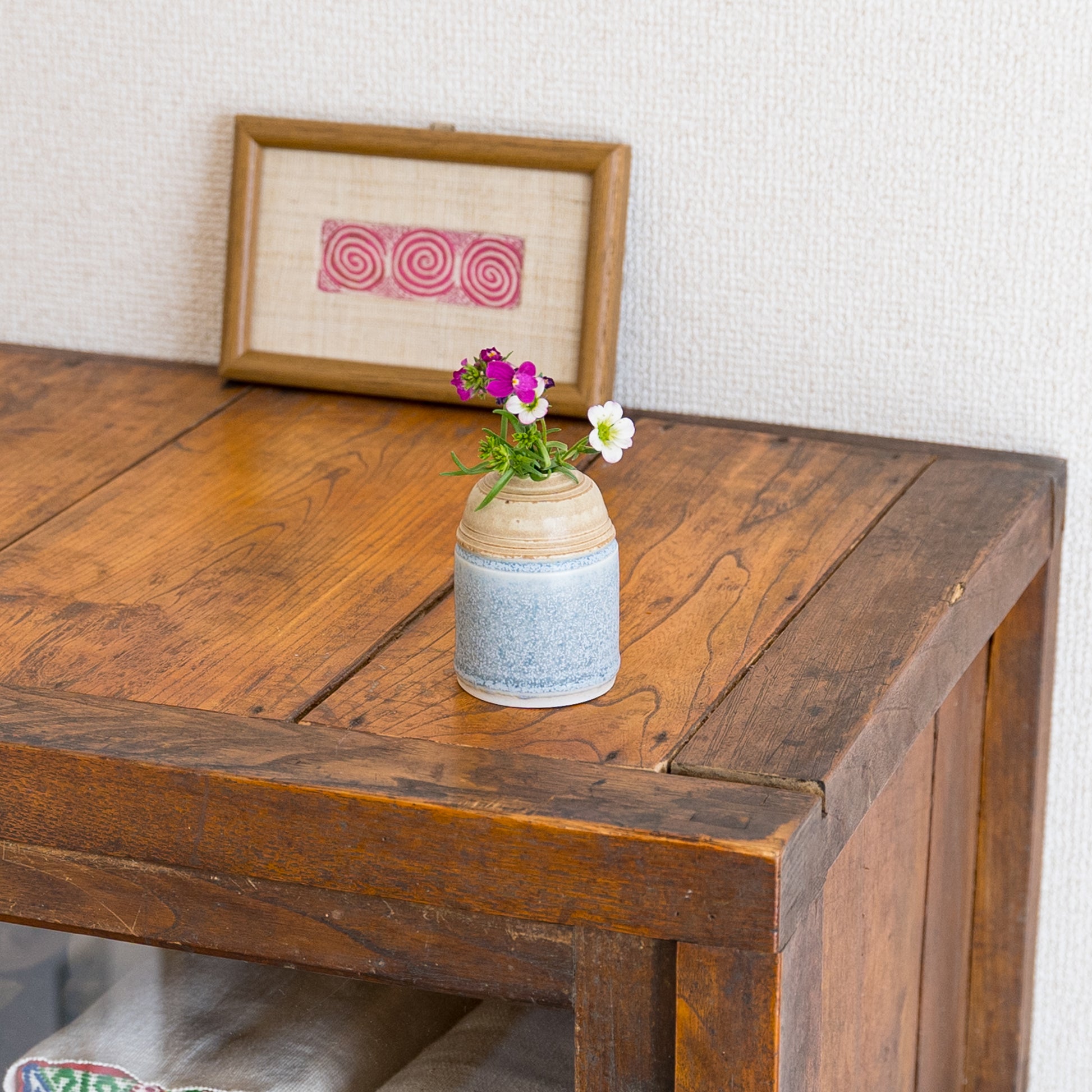 日々の暮らしに彩りを添えてくれる田中志保さんの花器
