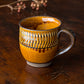 食卓を豊かにしてくれる小鹿田焼坂本庸一窯の飛び鉋マグ