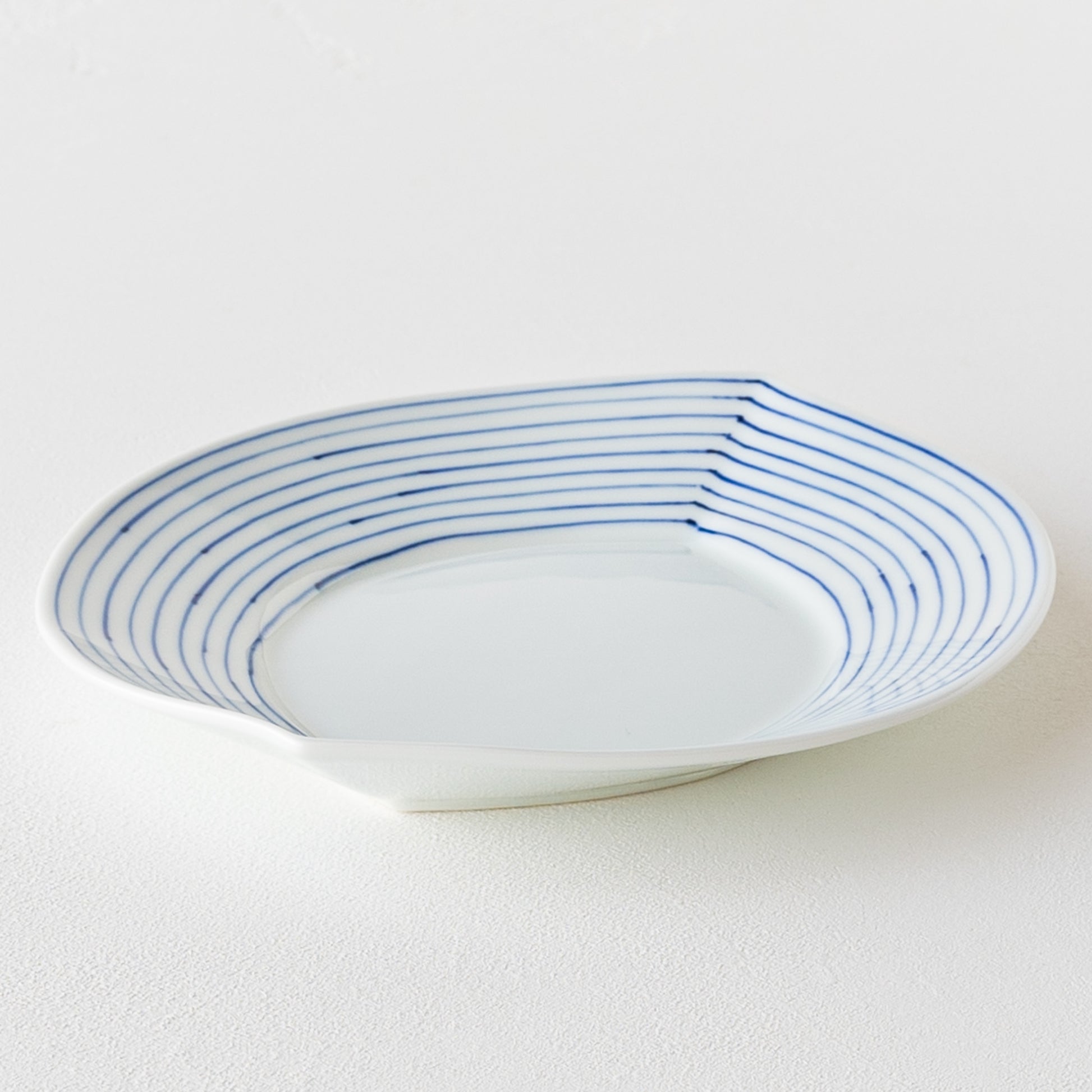 眞窯さんの葉っぱのお皿24cm